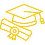 Diploma and Graduation Hat