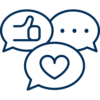 icon-text-bubbles-1 Testimonials